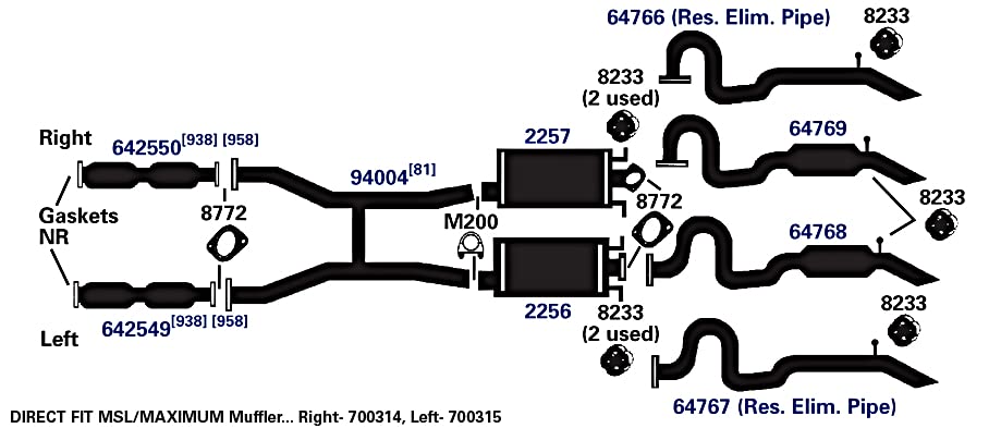 AP EXHAUST 642549 Ap Exhaust 642549 DIRECT FIT CATALYTIC CONVERTER