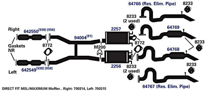 AP EXHAUST 642549 Ap Exhaust 642549 DIRECT FIT CATALYTIC CONVERTER