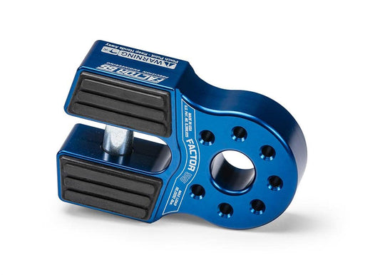 FACTOR 55 00050-02 Factor 55 00050-02 Flatlink Original Folding Winch Shackle Bracket Max Load Rating 16,000 lb Ultimate Failure Greater Than 40,000 lb Ideal for 4x4 Off Road Adventures – Blue