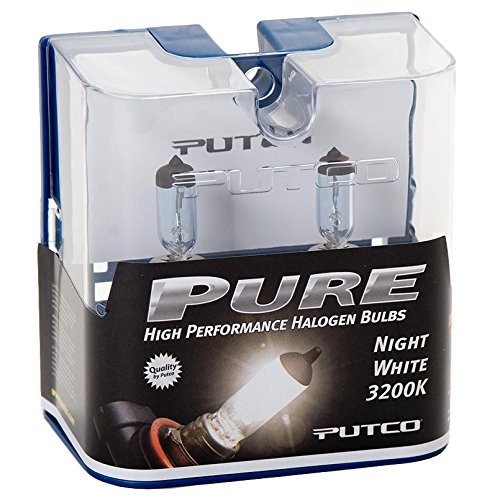 PUTCO 239007NB Putco 239007NW Pure Halogen Headlight Bulb - Night White - 9007 (Pair)