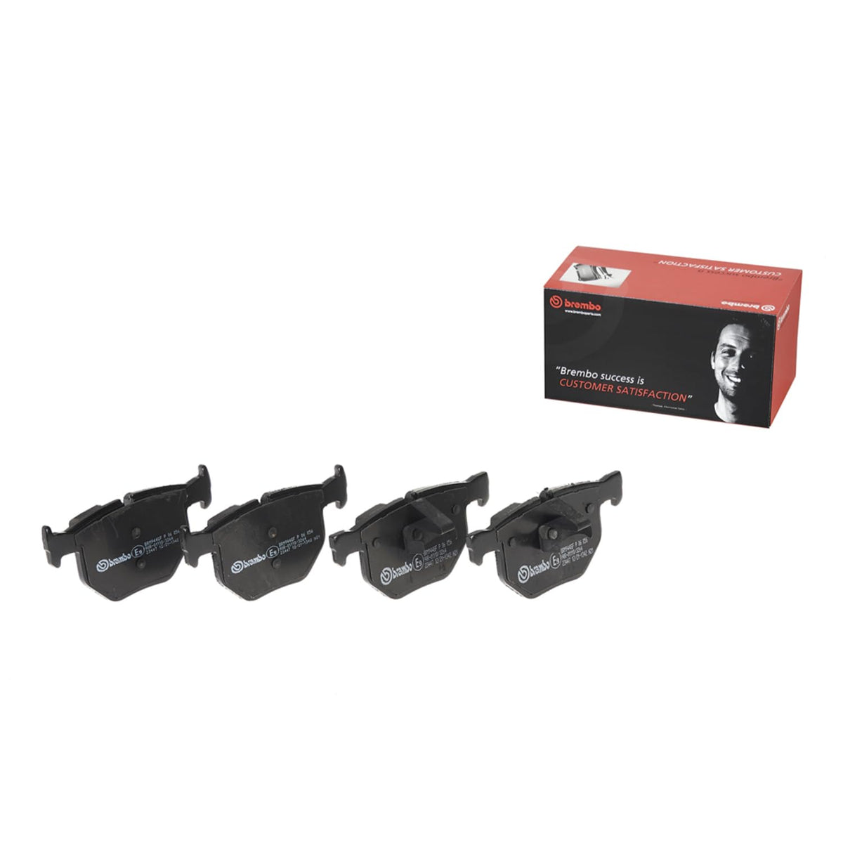 BREMBO P06056 Brembo P06056 Low-Met Rear Disc Brake Pad Set BMW OE# 34216776937