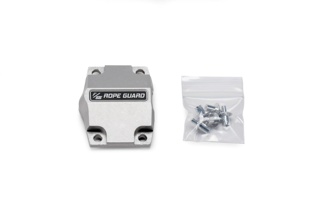 FACTOR 55 00380 Factor 55 FlatLink Rope Guard for Synthetic Rope Protection, Silver