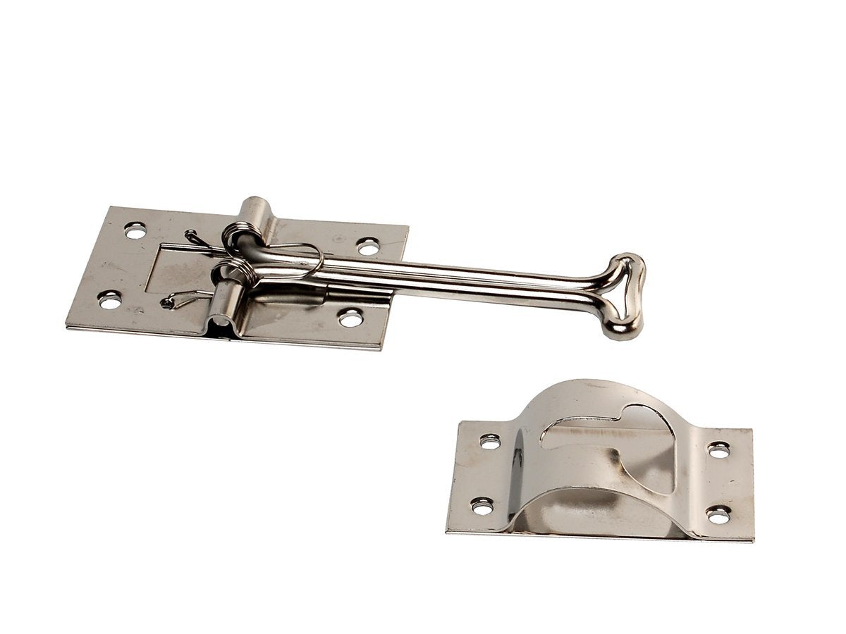 RV DESIGNER E224 RV Designer E224-4" Self-Closing T-Style RV Door Holder, Stainless Steel