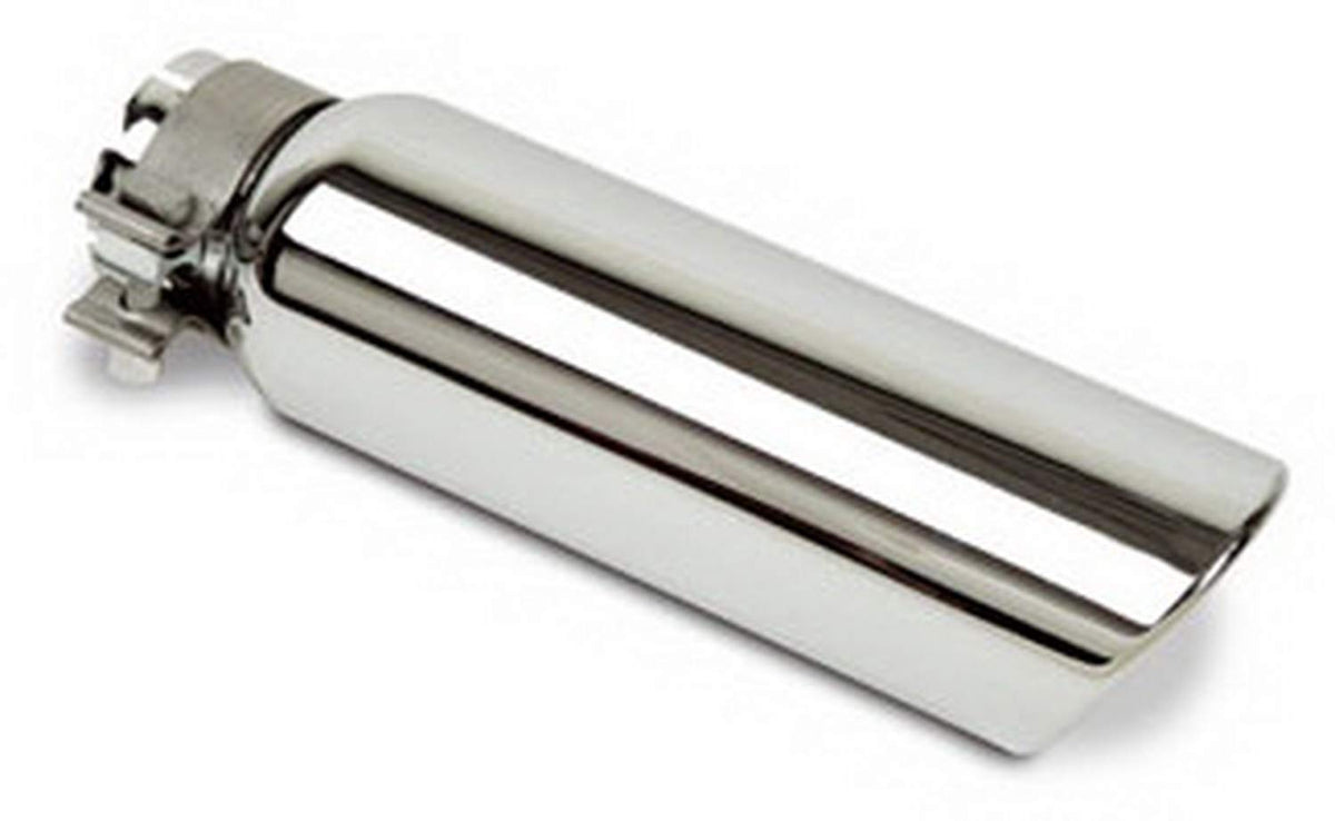 GO RHINO GRT234410 Go Rhino Exhaust Tip | Stainless Steel, Chrome | GRT234410 | Fits 2 ¾" Diameter Exhaust Tubes
