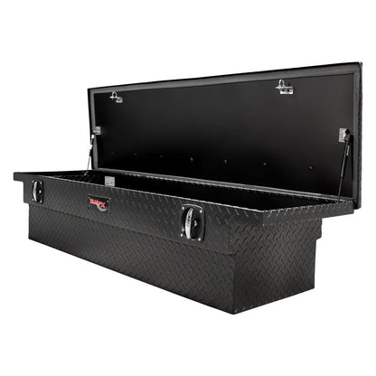 TRAILFX 120693CR Crossover Low Profile, Single Lid, Diamond Tread, Matte Black, Aluminum