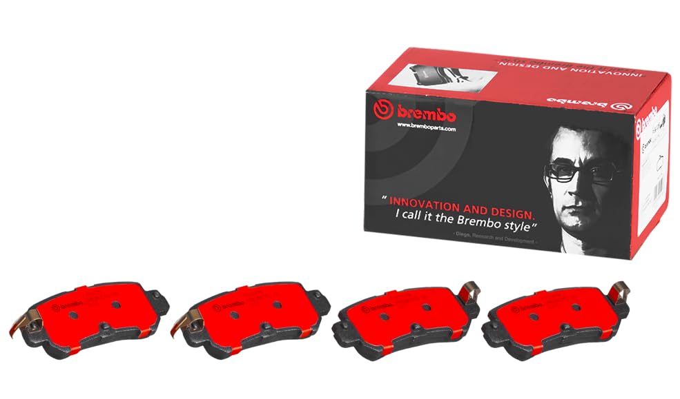 BREMBO P49047N Brembo P49047N Premium Ceramic Rear Disc Brake Pad Set MAZDA OE# K0Y12648ZC