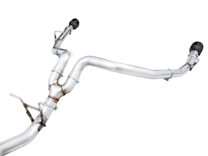 AWE Tuning 3015-33006 AWE Tuning 19-21 RAM 1500 5.7L (w/Cutouts) 0FG Dual Rear Exit Cat-Back Exhaust - Diamond Black Tips - 3015-33006