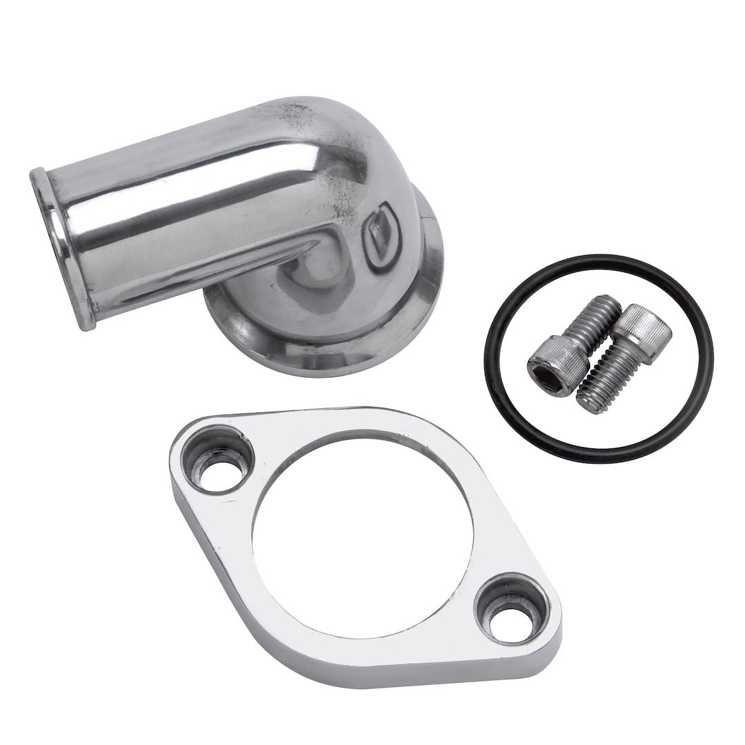 EDELBROCK 4818 Edelbrock 4818 WATERNECK 90-DEGREE