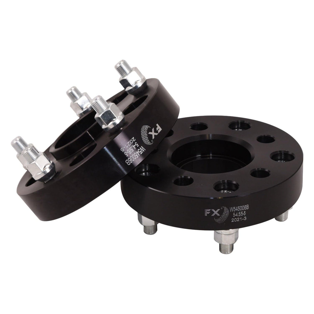 TRAILFX W545006B Trailfx W545006B HUB CENT WHL ADP BLK 5X4.5-5X5