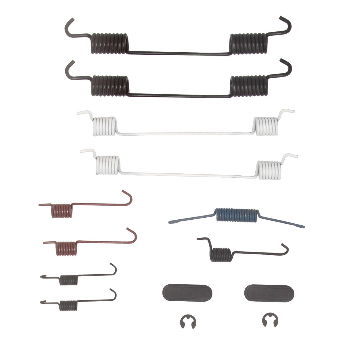 Dynamic Friction 370-72012 DFC Rear Drum Brake Hardware Kit