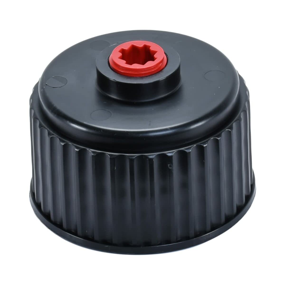 SPEEDFX 8842 SpeedFX Utility Jug Replacement Cap 8842, Replacement For SpeedFX 5 Gallon Containers, Round, Plastic, Black, with O-Ring
