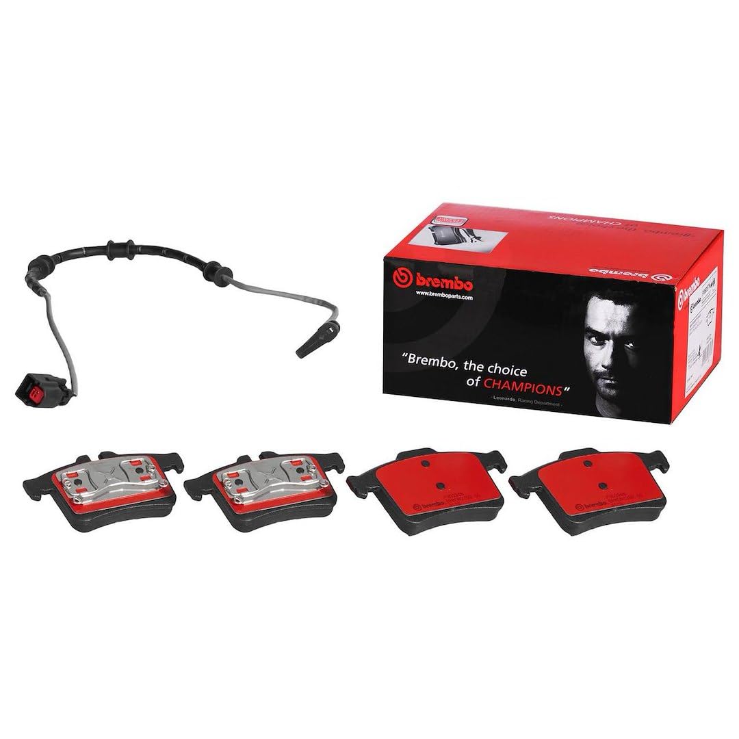 BREMBO P36034N Brembo P36034N Premium Ceramic Rear Disc Brake Pad Set JAGUAR OE# C2P25493