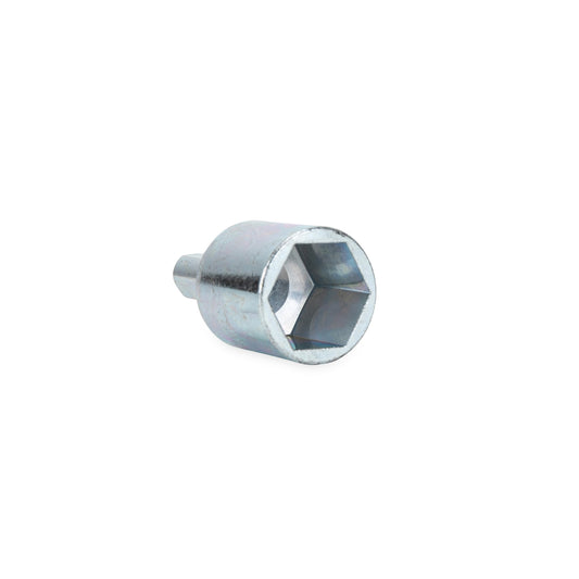 CAMCO 57363 Camco RV Leveling Scissor Jack Socket Drill Adapter - Fits 3/8" and 1/2" Power Drills - Works with All 3/4" Hex Drive Jacks - RV Stabilization Made Easy (57363)