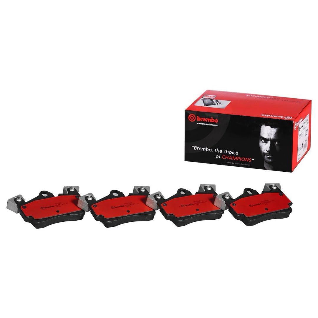 BREMBO P85088N Brembo P85088N Premium Ceramic Rear Disc Brake Pad Set AUDI/PORSCHE OE# 95535293950