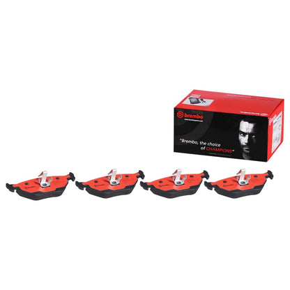 BREMBO P06025N Brembo P06025N Premium Ceramic Rear Disc Brake Pad Set ALPINA/BMW/BMW (BRILLIANCE)/MG/MG (NANJING)/MG (SAIC)/ROEWE (SAIC)/ROVER/WIESMANN OE# 34216778168