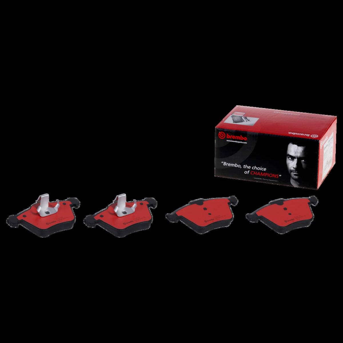 BREMBO P24077N Brembo P24077N Premium Ceramic Front Disc Brake Pad Set FORD/FORD AUSTRALIA/VOLVO OE# 30793857