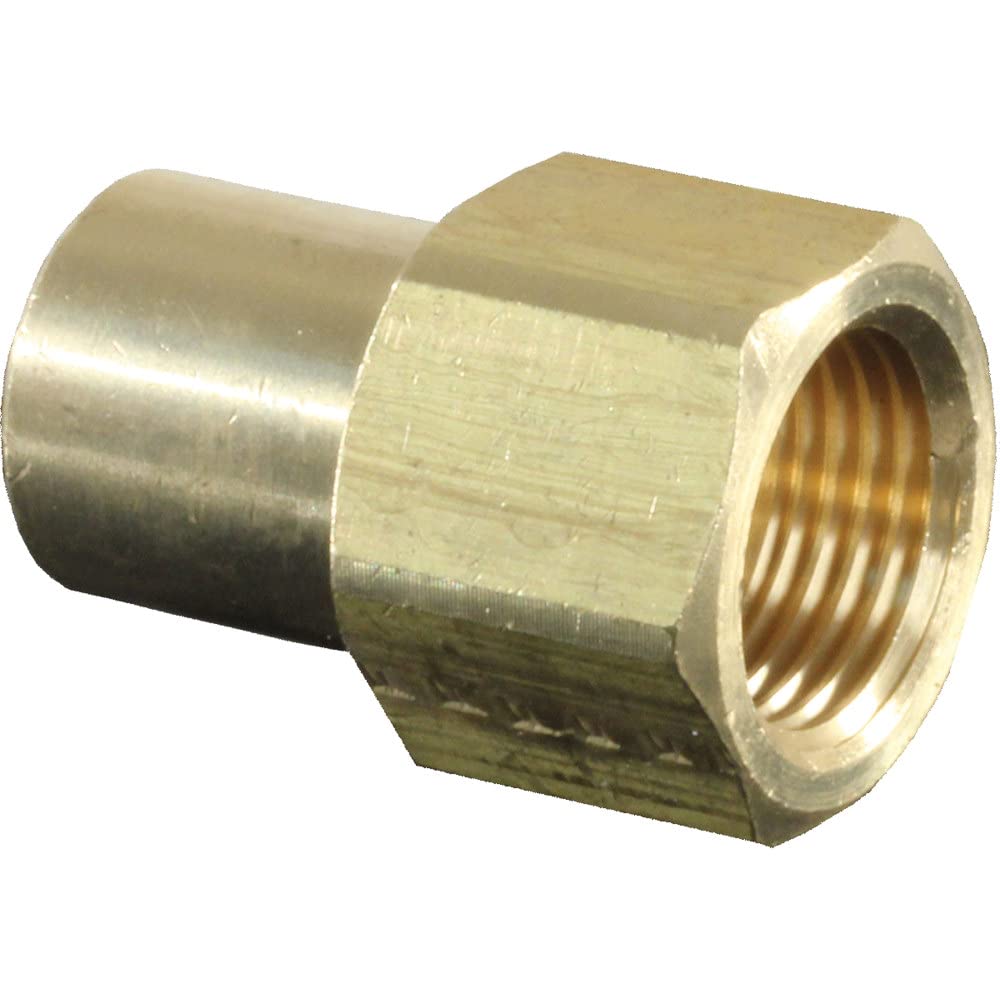 JR PRODUCTS 07-30225 JR Products 07-30225 3/8" Female Flare to 1/4" MPT Connector