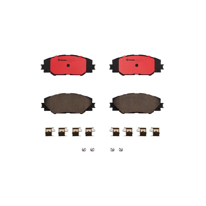 BREMBO P83071N Brembo P83071N Premium Ceramic Front Disc Brake Pad Set SCION/TOYOTA/TOYOTA (FAW)/TOYOTA (GAC) OE# 0446542150
