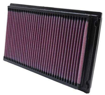 K&N FILTER 33-2031-2 K&N High-Flow Original Lifetime Engine Air Filter: Increase Power: Premium, Washable: Compatible with 1981-2021 Faw/Ford/Infiniti/Nissan: (See product Description for Select Models) 33-2031-2