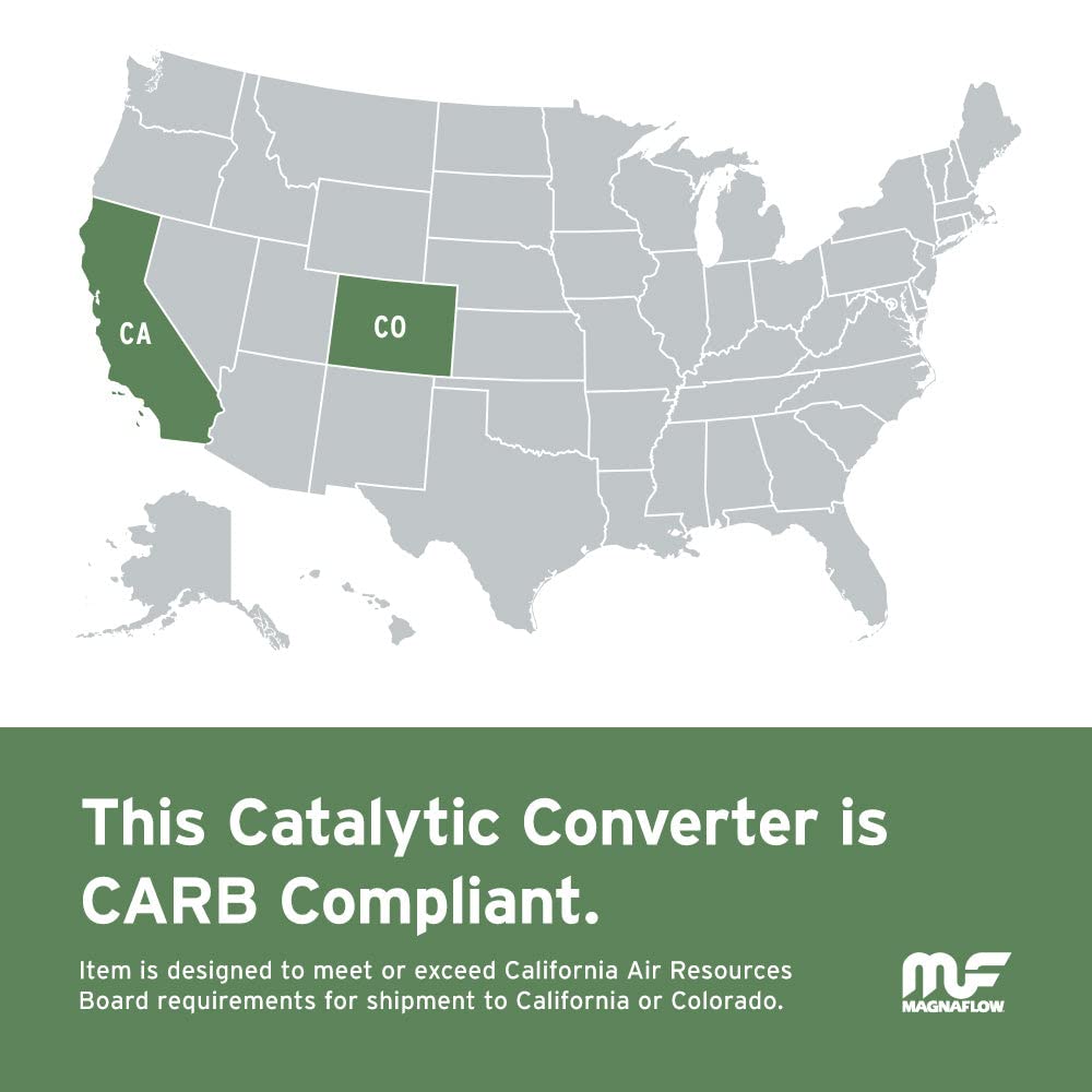 MAGNAFLOW 553333 MagnaFlow Manifold Catalytic Converter California Grade CARB Compliant 553333