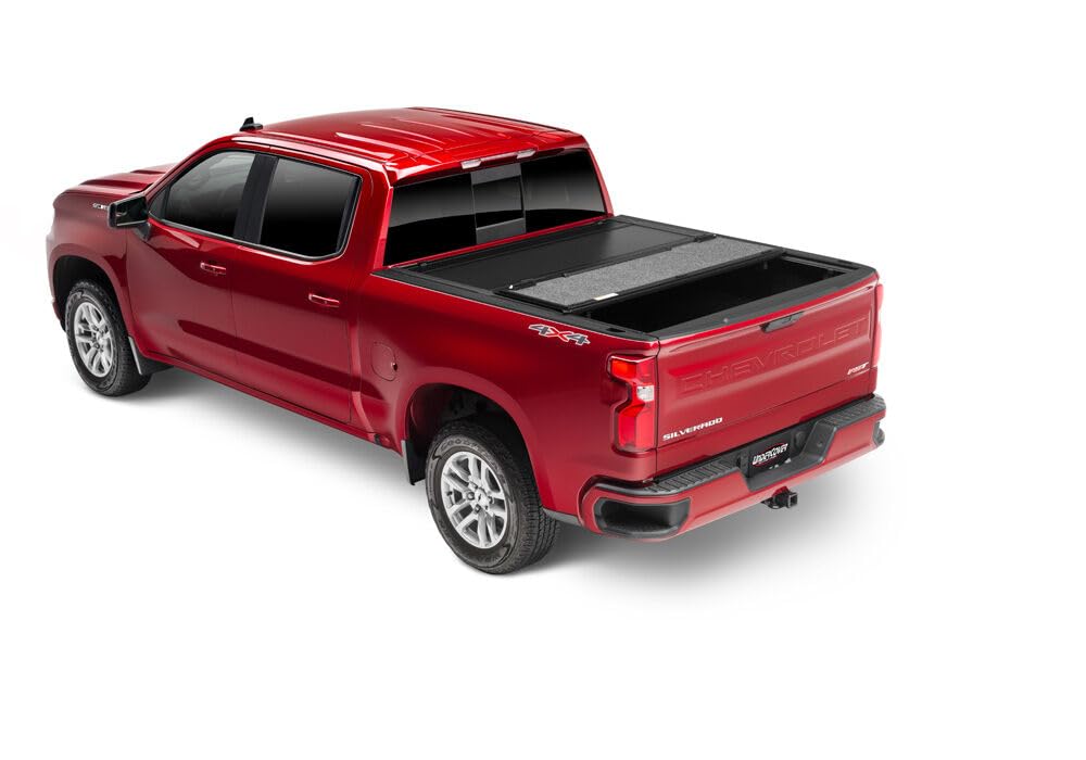 UNDERCOVER UX12029 RealTruck Undercover Ultra Flex Hard Folding Truck Bed Tonneau Cover | UX12029 | Fits 2023-2025 Chevy/GMC Colorado/Canyon 5' 2" Bed (61.7")