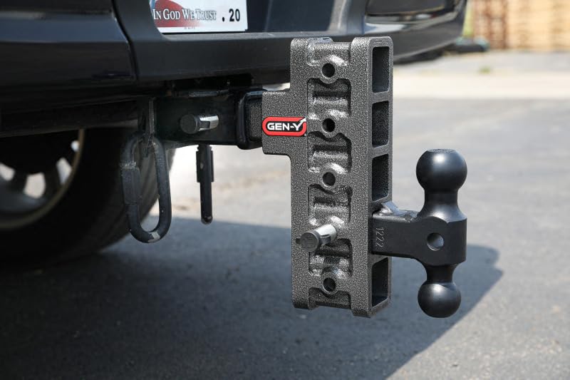 GEN-Y HITCH GH-3024 Gen-Y Hitch GH-3024 MEGA-DUTY 2.5' BOLT-ON 9' DROP 3.5K