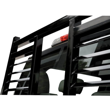 Cattleman FR302 Cattleman HD FR302 Headache Rack Fits Ford F-150 2021-2026 Black Powder-Coated Steel Can Be Used with Cross Bed Tool Box with Louvers