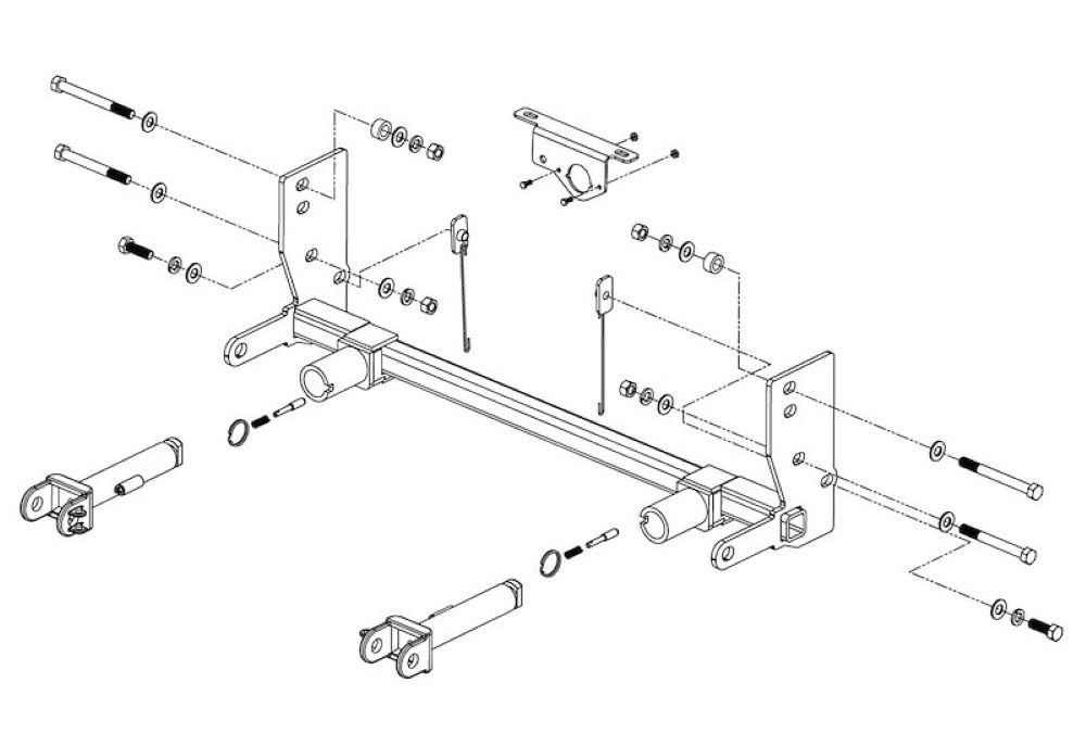 ROADMASTER 521456-5 Roadmaster 521456-5 Direct-Connect Baseplate for Jeep Wrangler (2019-2023)