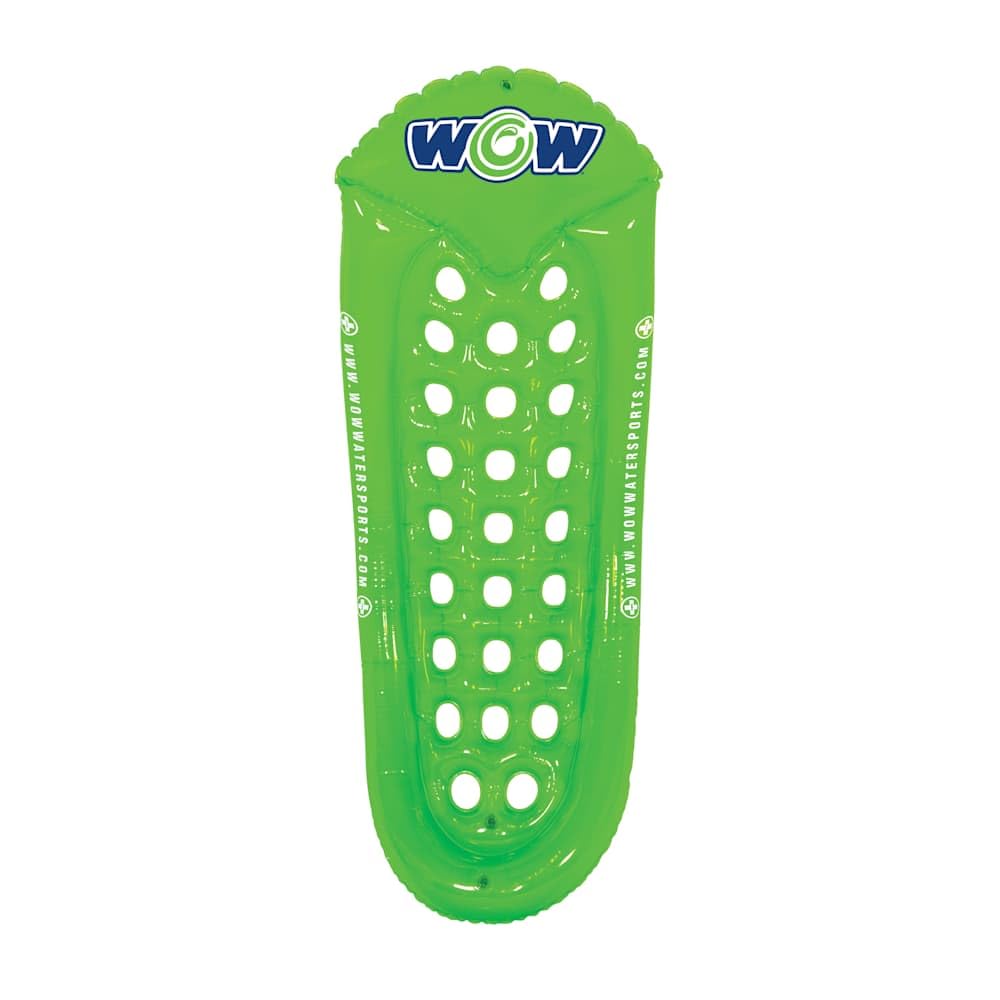 WOW SPORTS 13-2010 WOW Sports - Inflatable Pool Float Green Lounger - Swimming Pool Lounge - Great Float Raft For Tanning