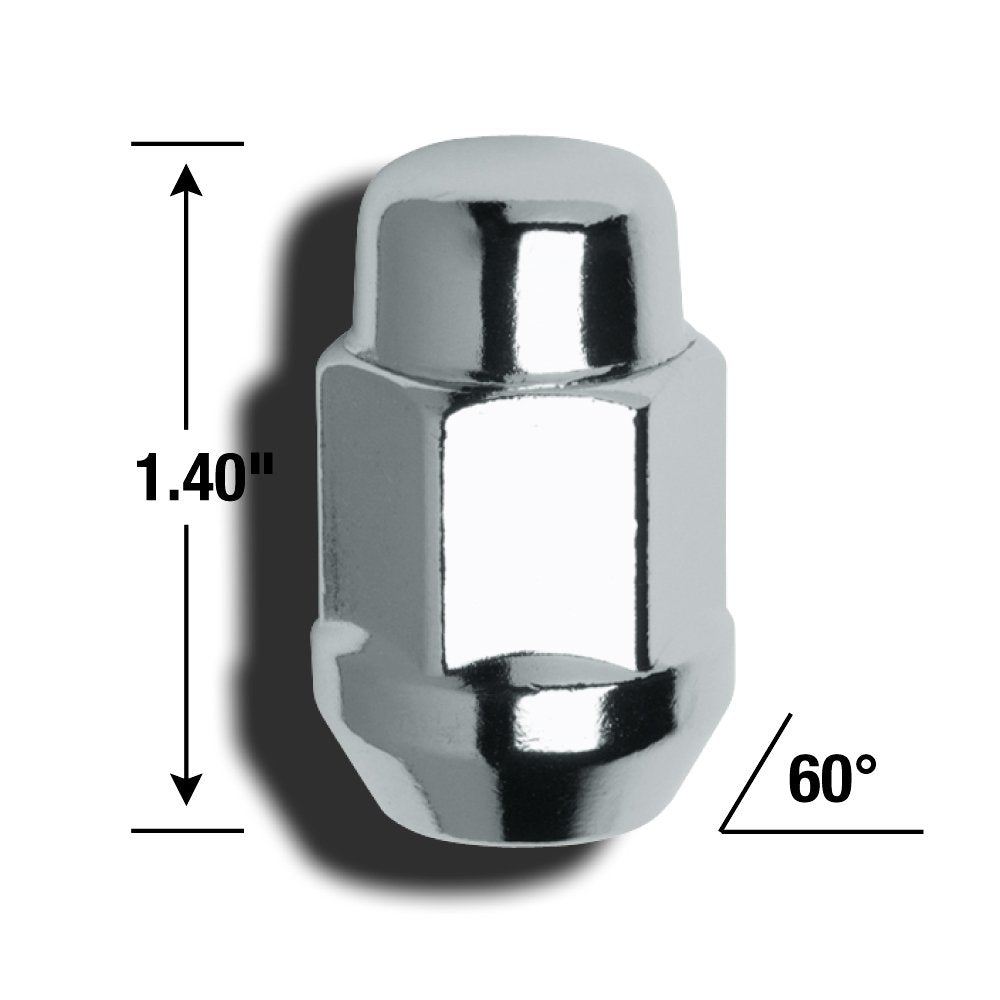 GORILLA 41178 Gorilla Automotive 41178 Acorn Bulge Lug Nuts (7/16" Thread Size)