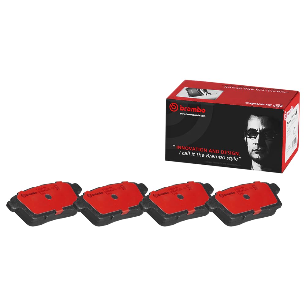 BREMBO P49041N Brembo P49041N Premium Ceramic Rear Disc Brake Pad Set LINCOLN/MAZDA OE# L2Y82643ZA