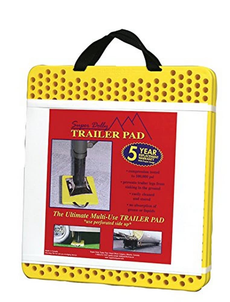 AP PRODUCTS 007-87825 AP Products 87825 Super Dolly Bus Pad, (Pack of 2) Yellow, Standard