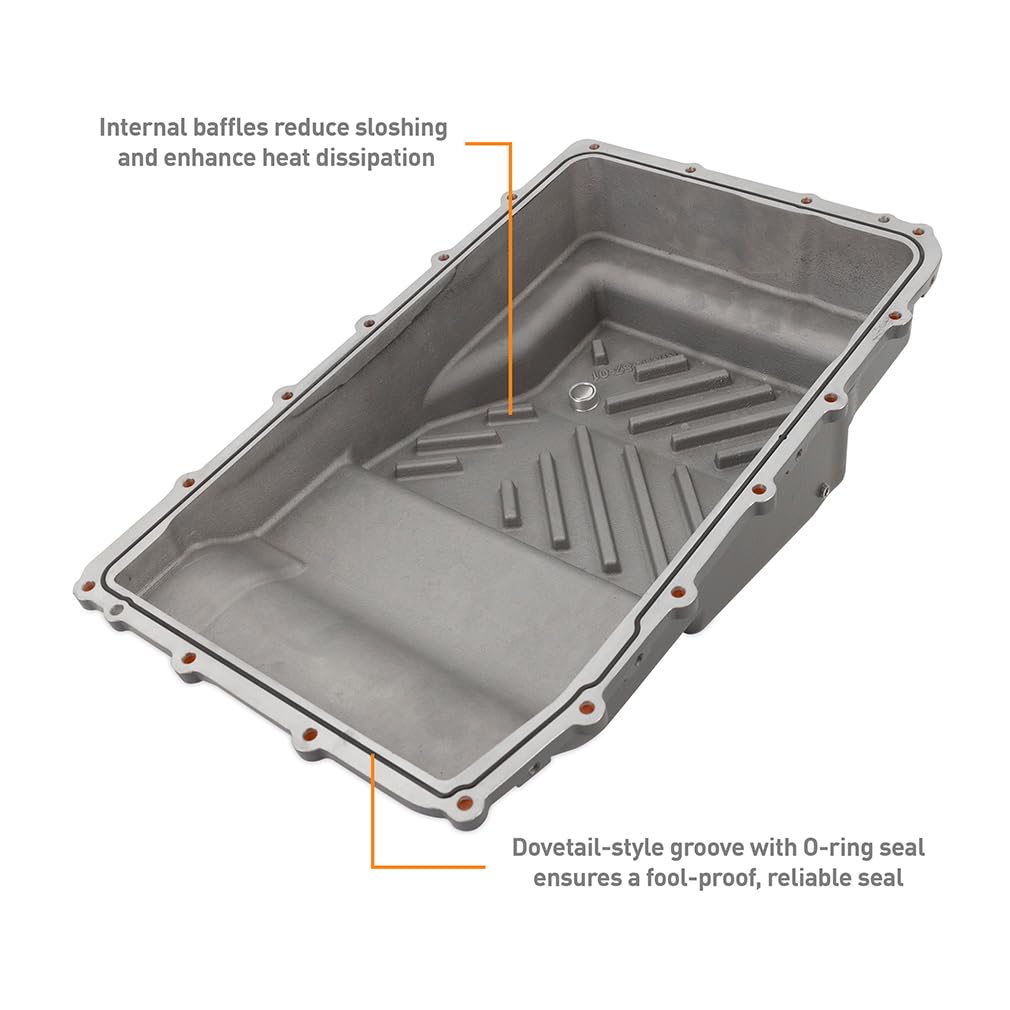 MISHIMOTO MMTP-RGR-19 Mishimoto Transmission Pan for Ford 10R60 & 10R80 Transmissions