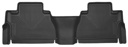 Husky Liners 53821 Husky Liners X-act Contour Floor Mats – Fits 2014-2020 Toyota Tundra, CrewMax & Double Cab – 2nd Row, 1-pc Black - 53821