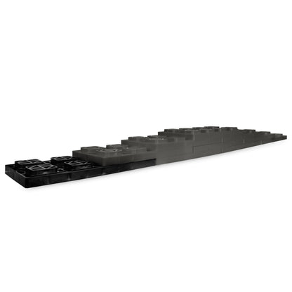 CAMCO 44525 Camco FasTen 4x2 RV Leveling Blocks for Dual Tires, Gray, 10 Pack, 44525