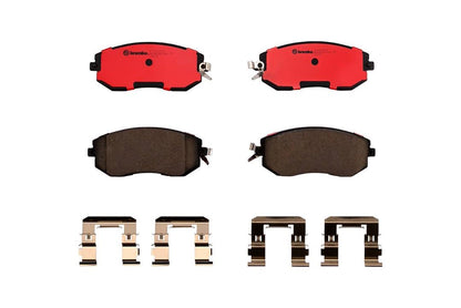 BREMBO P78021N Brembo P78021N Premium Ceramic Front Disc Brake Pad Set SUBARU/TOYOTA OE# 26296SC010