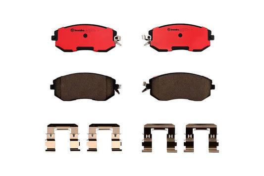 BREMBO P78021N Brembo P78021N Premium Ceramic Front Disc Brake Pad Set SUBARU/TOYOTA OE# 26296SC010