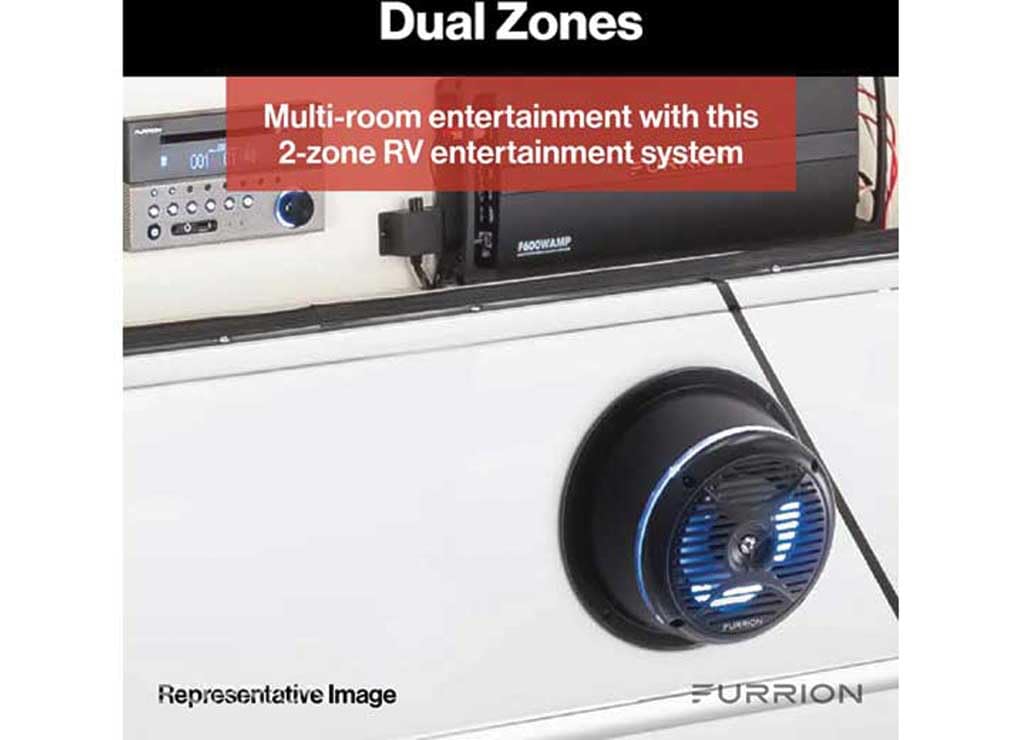 FURRION LLC DV7200S Furrion® - Furrion RV & Marine Entertainment System - 40W, 2-Zone #DV7200S