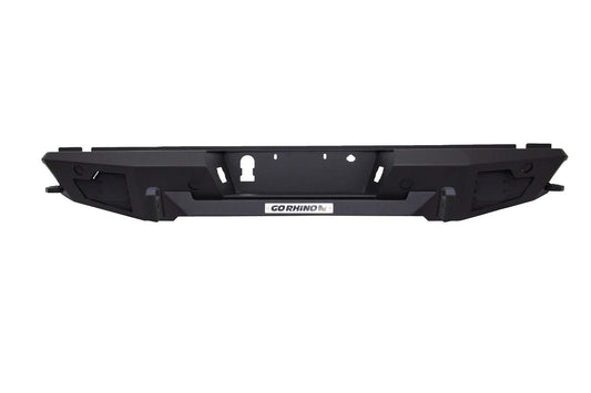 GO RHINO 28398T RealTruck BR20.5 Rear Bumper | Steel, Textured Black | 28398T | Fits 2021-2025 Ford F-150