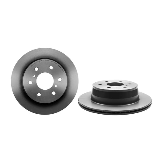 BREMBO 09B53411C02 Brembo 09.B534.11 UV Coated vented Rear Brake Rotor CADILLAC/CHEVROLET OE# 23195438