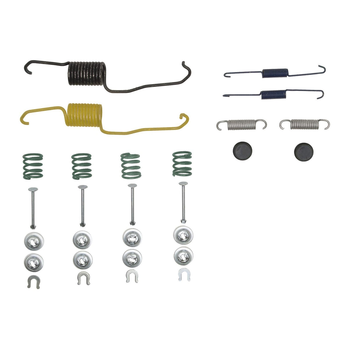 Dynamic Friction 370-76021 DFC Rear Drum Brake Hardware Kit