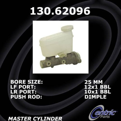 CENTRIC PARTS 130.62096 Centric 130.62096 Centric Premium Brake Master Cylinder