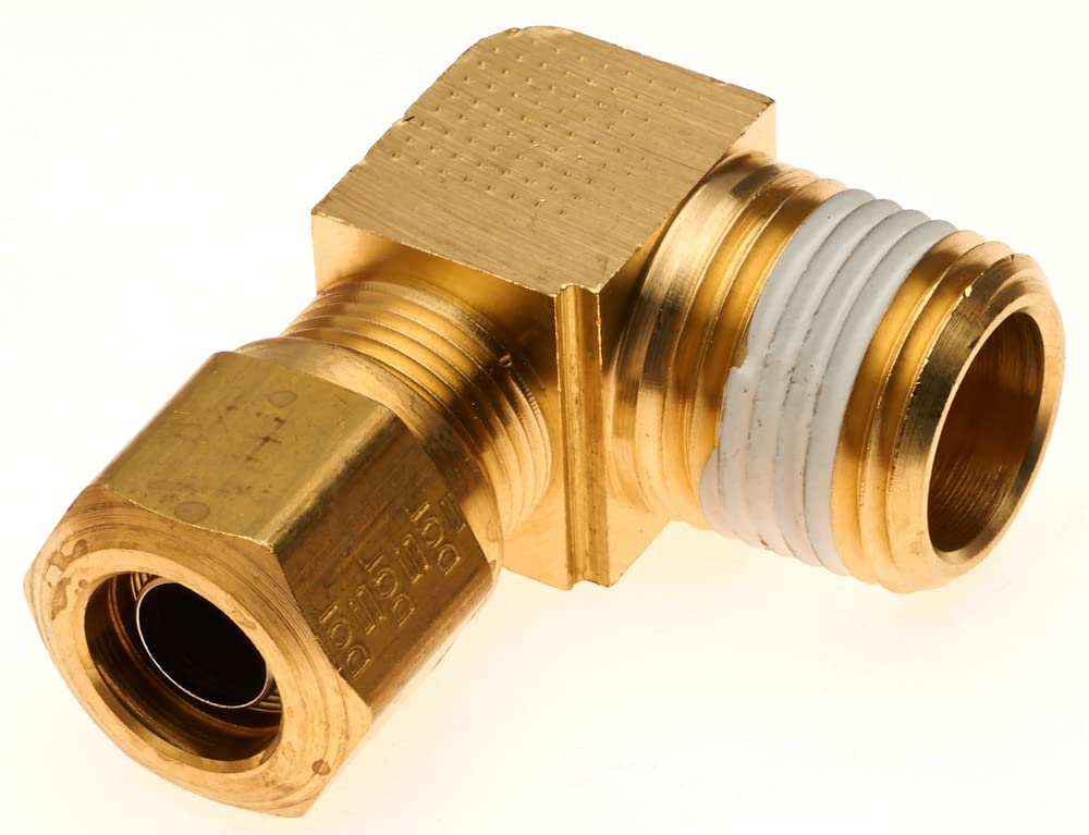 GATES G32104-0606 Gates G32104-0606 AIR BRAKE TO MALE PIPE-90 (NYLON TUBING