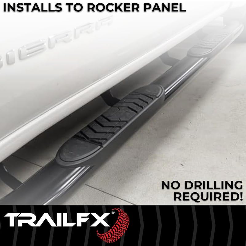 TRAILFX A7055B Trailfx A7055B 5' OVAL NERF BAR BLK