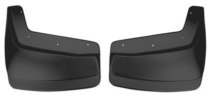 Husky Liners - Rear Mud Guards | 2006-2009 Dodge Ram 3500 Mega Cab w/Dual Rear Wheels, Rear Set - Black, 2 Pc. | 57121