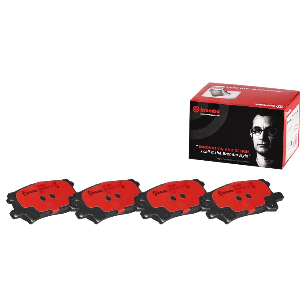 BREMBO P83068N Brembo P83068N Premium Ceramic Rear Disc Brake Pad Set LEXUS/TOYOTA OE# 0446648060