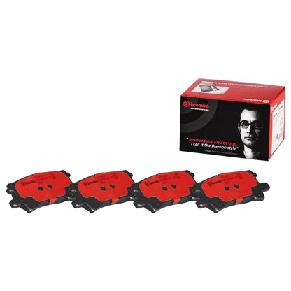 BREMBO P83068N Brembo P83068N Premium Ceramic Rear Disc Brake Pad Set LEXUS/TOYOTA OE# 0446648060