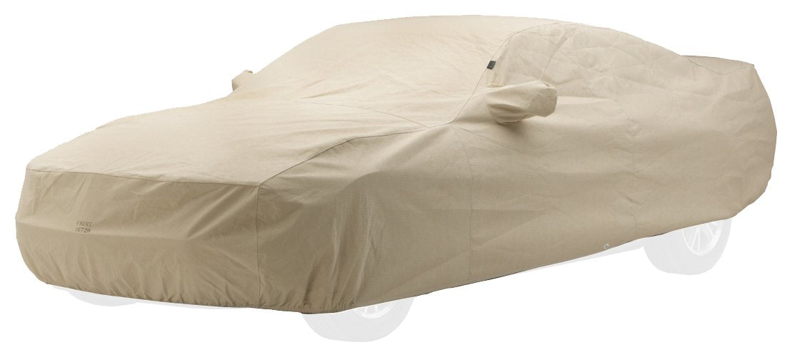COVERCRAFT C27AC Covercraft Custom Fit Vehicle Cover for American Motors Ambassador - Technalon Block-It Evolution Series Fabric, Tan