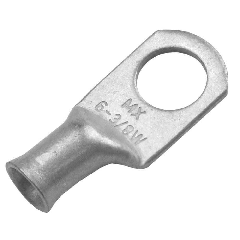 PACER TAE6-38R-2 Pacer Tinned Lug 6 AWG - 3/8" Stud Size - 2 Pack