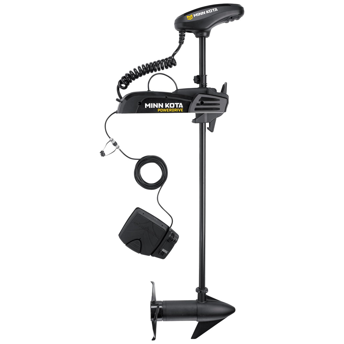 MINN KOTA 1358441 Minn Kota PowerDrive Bow-Mount Electric Trolling Motor – 45 Lb. Thrust, 48 In. Shaft, Freshwater